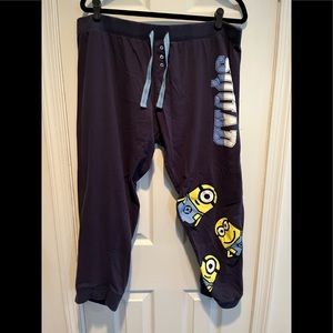 Love to Lounge PJ pants with minions. Size XL.
